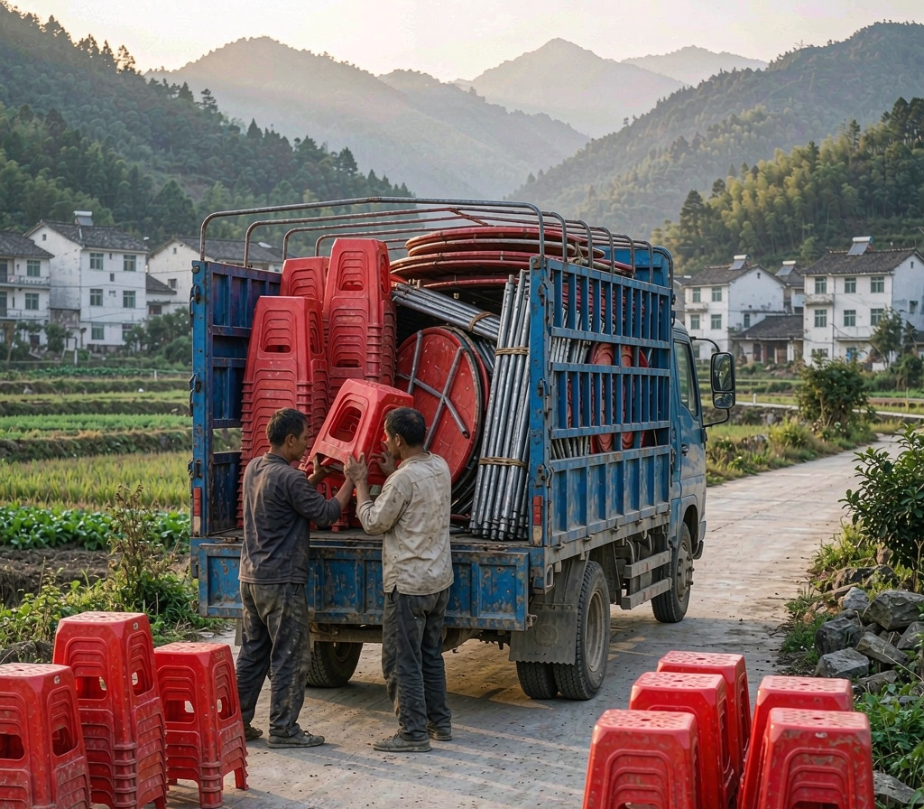 福喜堂物资装车